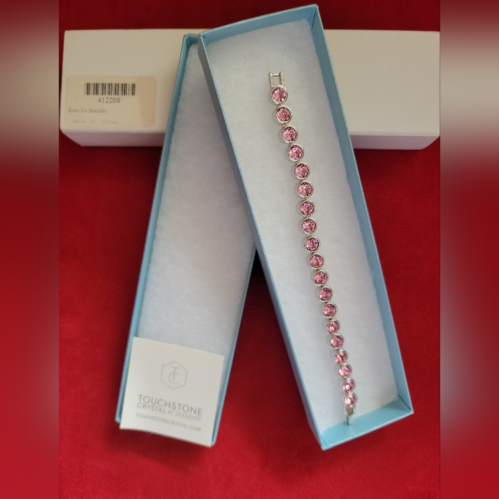 Touchstone Swarovski Rose Ice Bracelet!